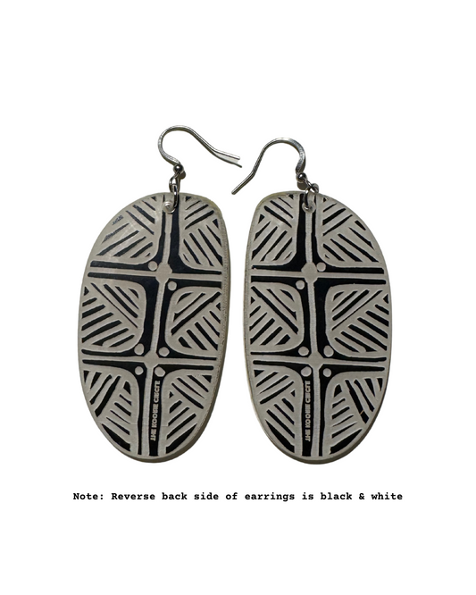 Small Gold Coolamon Earrings