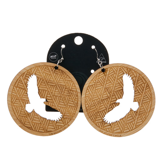 Bamboo Bunjil Earrings