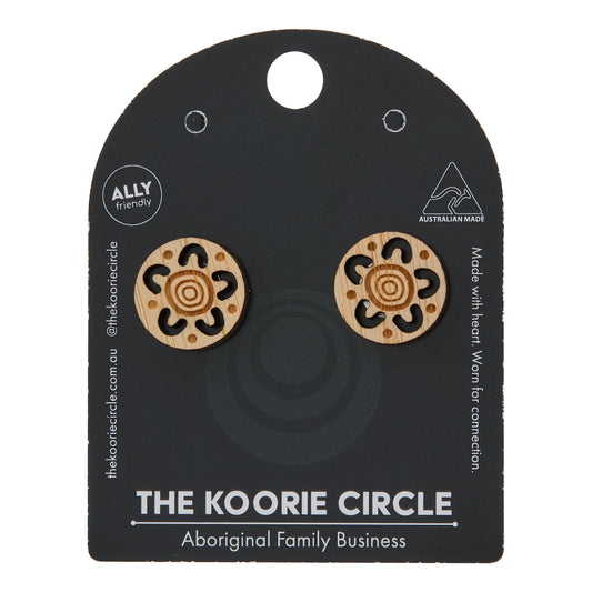 Bamboo Campfire Studs