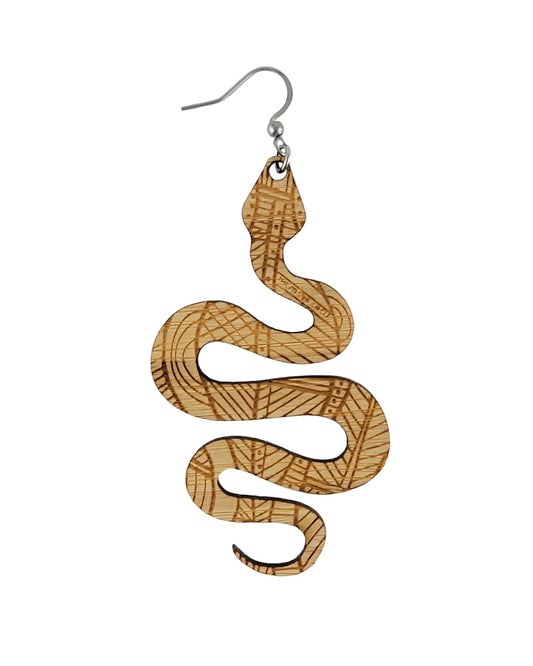 Bamboo Snake Dangles