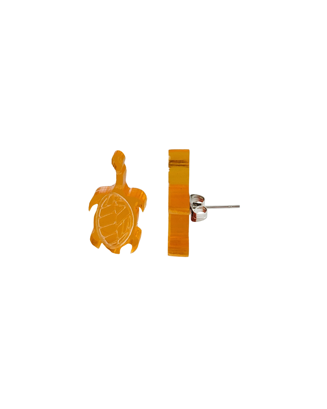 Long Neck Turtles Studs