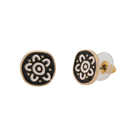 Black Campfire Studs