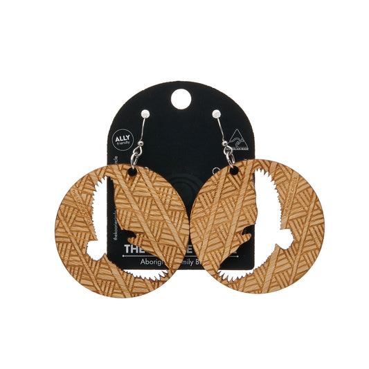 Bamboo Bunjil Earrings