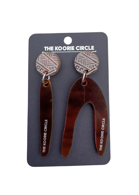 Brown Matriarch Earrings