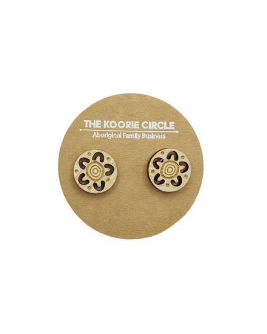 Wood Campfire Studs