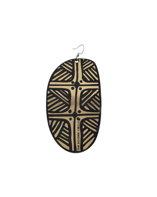 Gold Coolamon Earrings