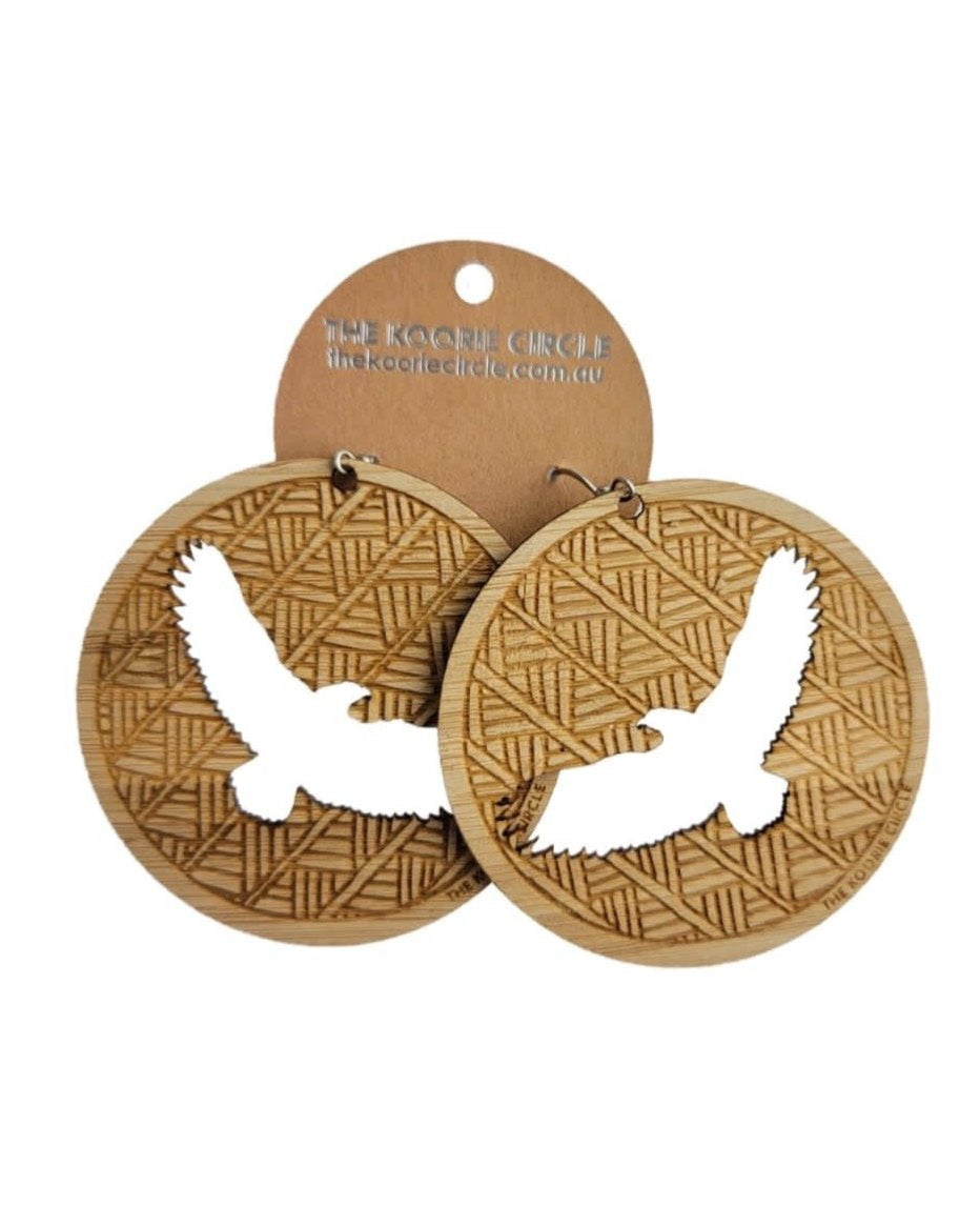 Bamboo Bunjil Earrings