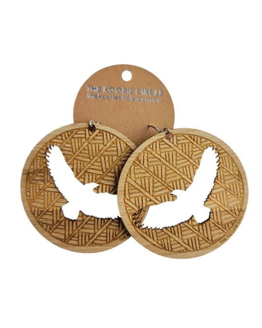 Bamboo Bunjil Earrings