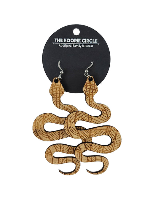 Bamboo Snake Dangles 
